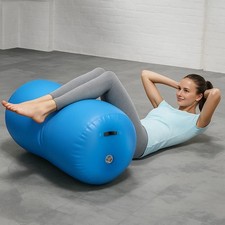 Pneumatic roller inflatable