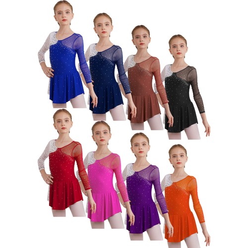 Kids girls leotard rhinestone - leotard,