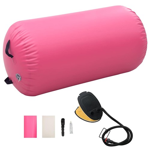 Inflatable gymnastic roll with - roll,