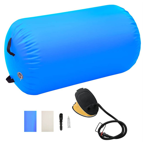 Gymnastic roll 100x60cm blue - gymnastic,