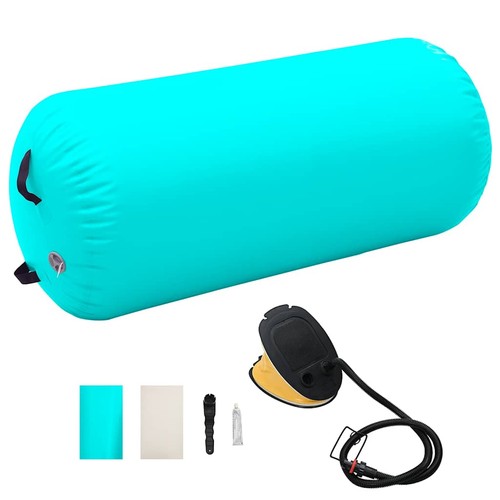 Inflatable gymnastic roll with - roll,