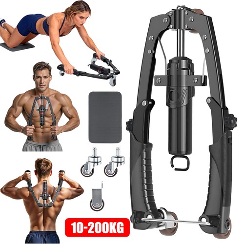 With ab roller power - ab,